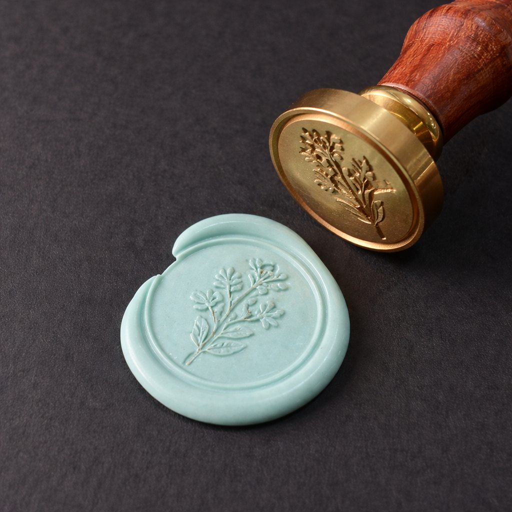 Custom Wax Seal Stamp Ingrained Prints