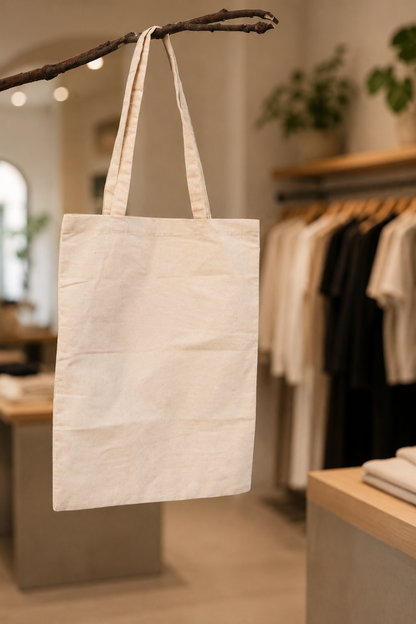 Plain Cotton Tote Bags