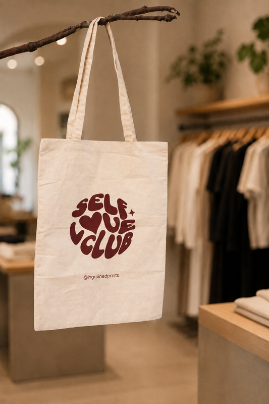 Cotton Tote Bags - Custom Single Colour Print
