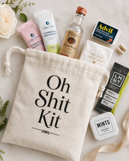 Hangover Kit Pouches
