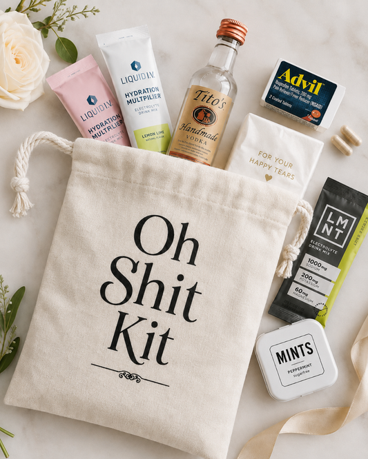 Hangover Kit Pouches