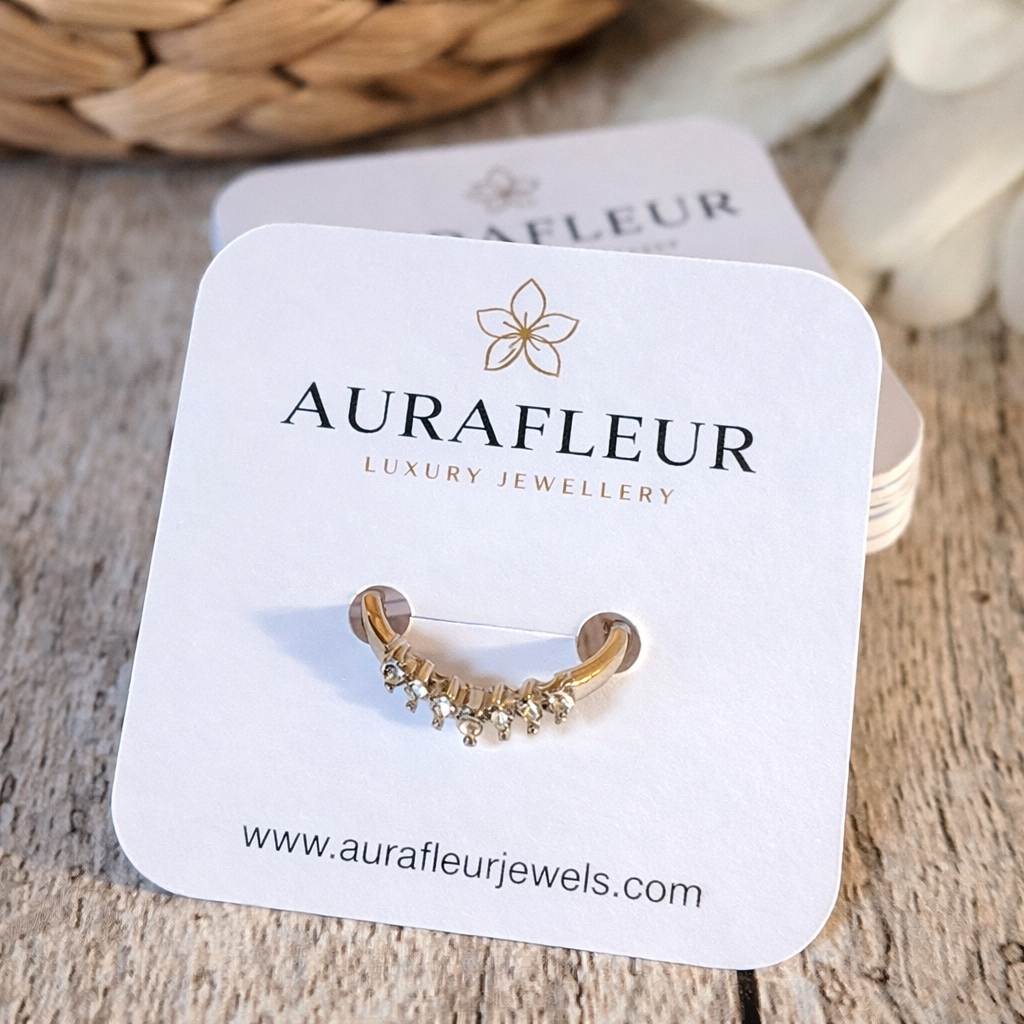 Custom Printed Ring Display Cards Ingrained Prints