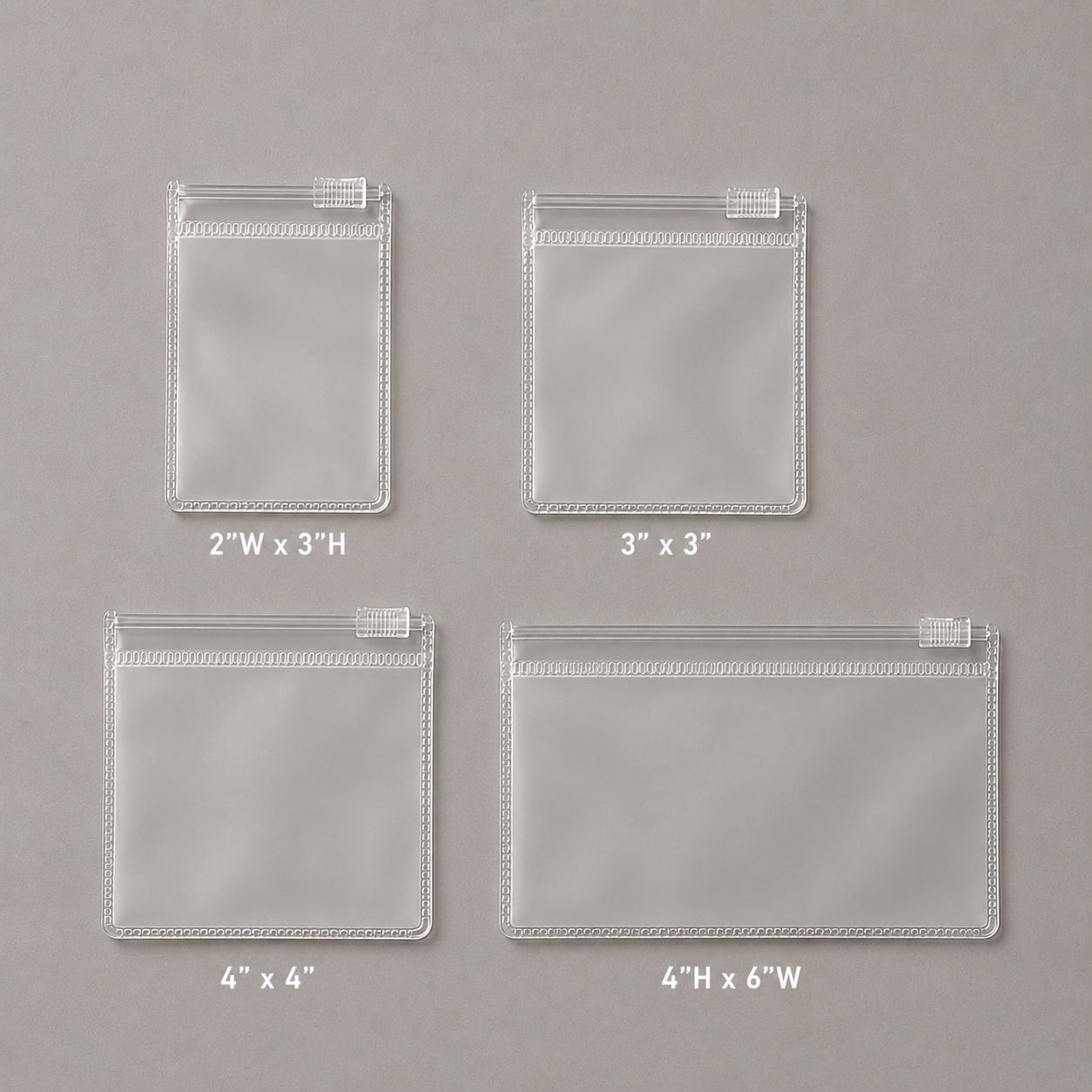 Printed Frosted Jewelry Pouch (Transparent Head)