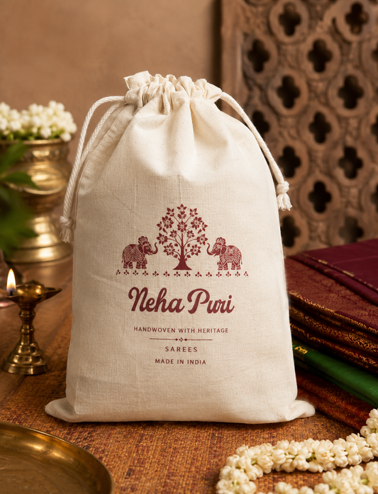Dustbags Cotton Drawstring - Single Colour Print