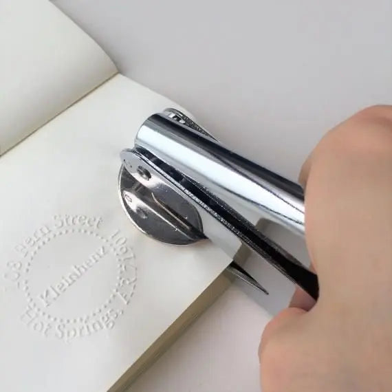 Custom Paper Embosser Ingrained Prints