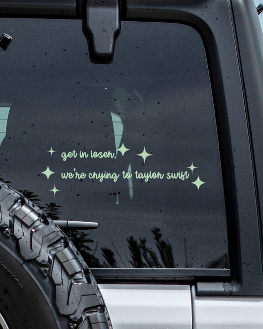 Taylor Mirror Decal Sticker - Ingrained Prints