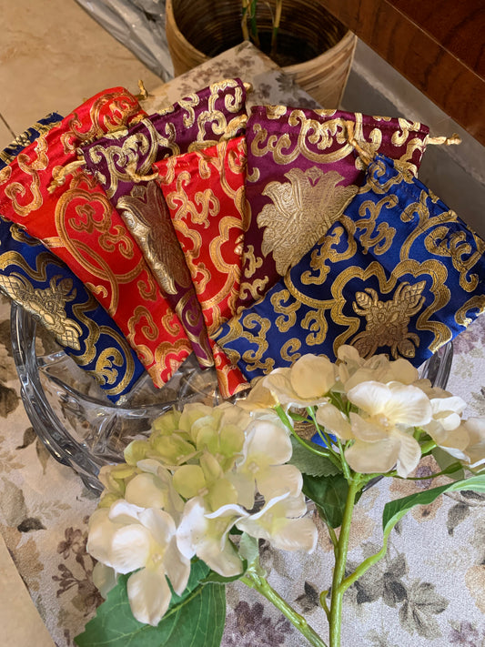 Luxe Potli Bags - Ingrained Prints