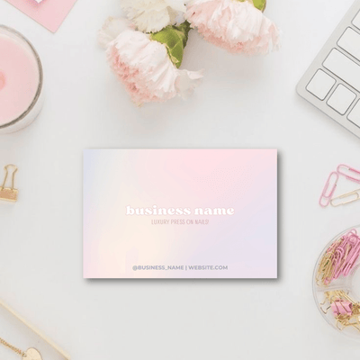 Press on Nail Cards/ Display Cards (With Design) - Ingrained Prints