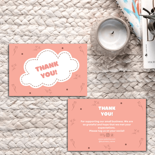 Thankyou Card Design #19