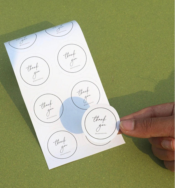 Custom Size Stickers - Ingrained Prints