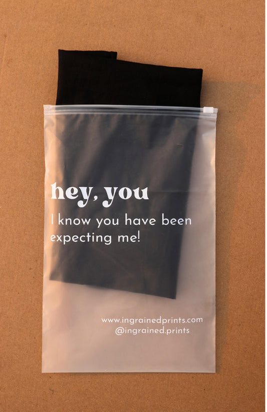 Printed Frosted Zip Lock Pouches