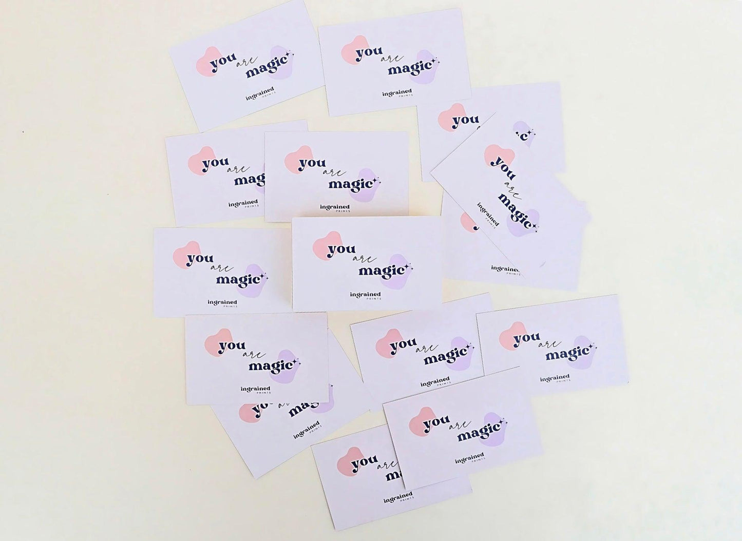 Bulk Cards (Thankyou Card, Business Card, Jewelry Card) - Ingrained Prints