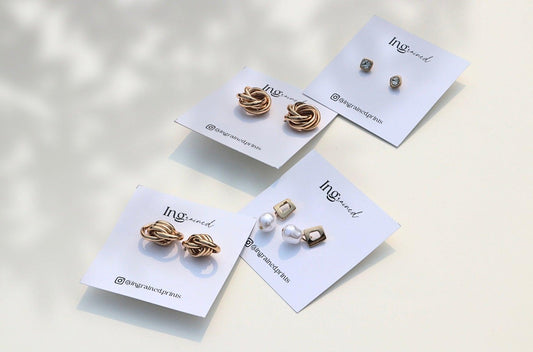 Bulk Cards (Thankyou Card, Business Card, Jewelry Card) - Ingrained Prints