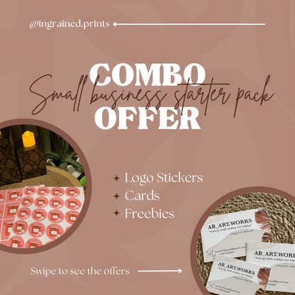 Small Business Packaging Combo 2 - Ingrained Prints