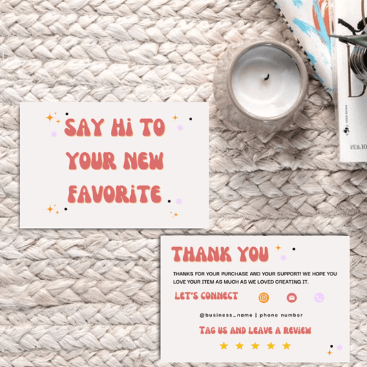 Thankyou Card Design #10